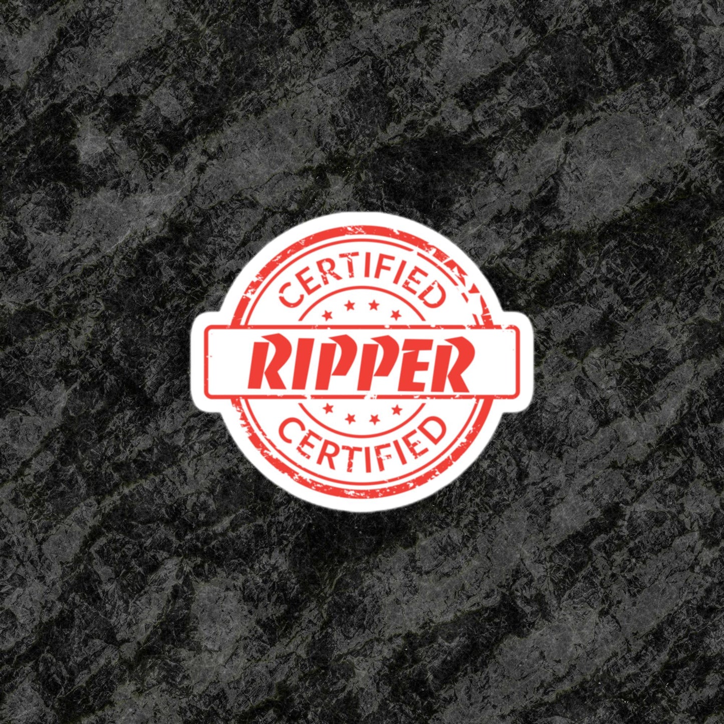 Certified Ripper Sticker