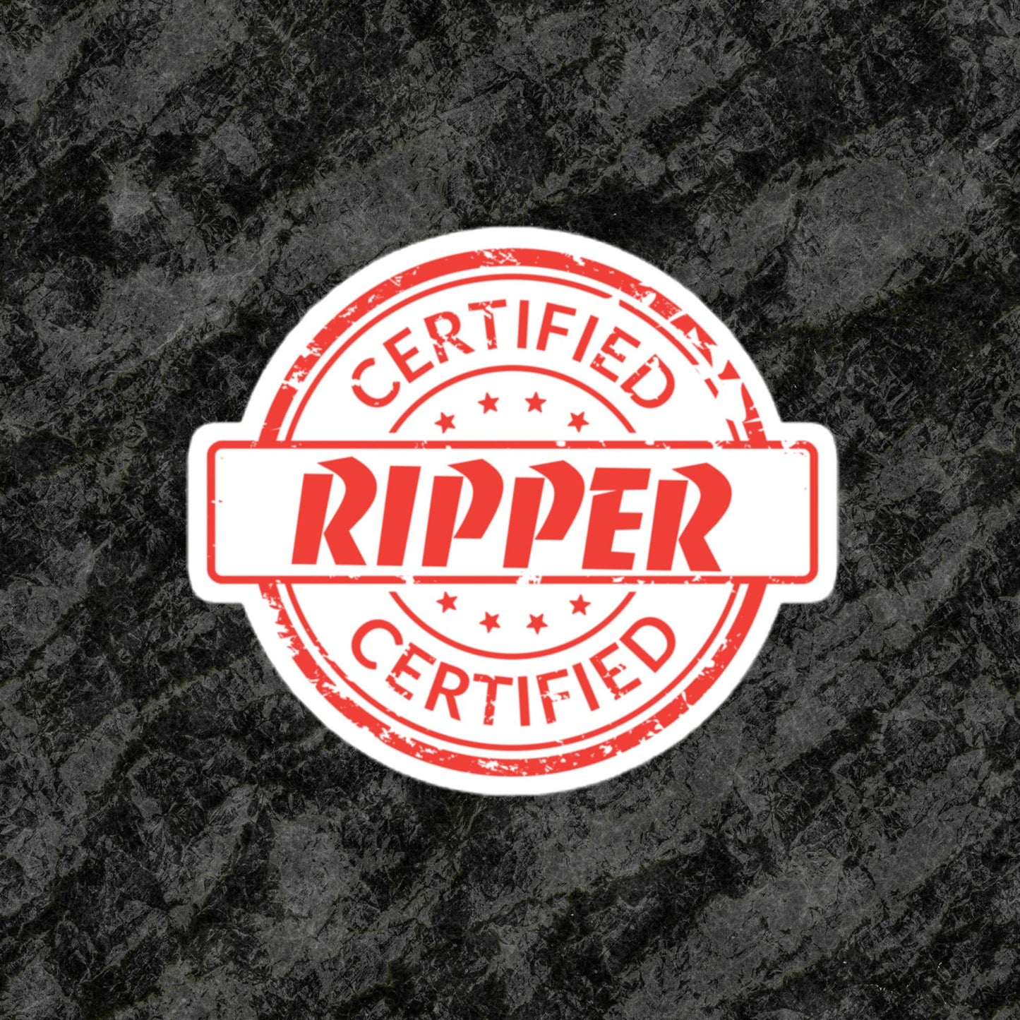 Certified Ripper Sticker