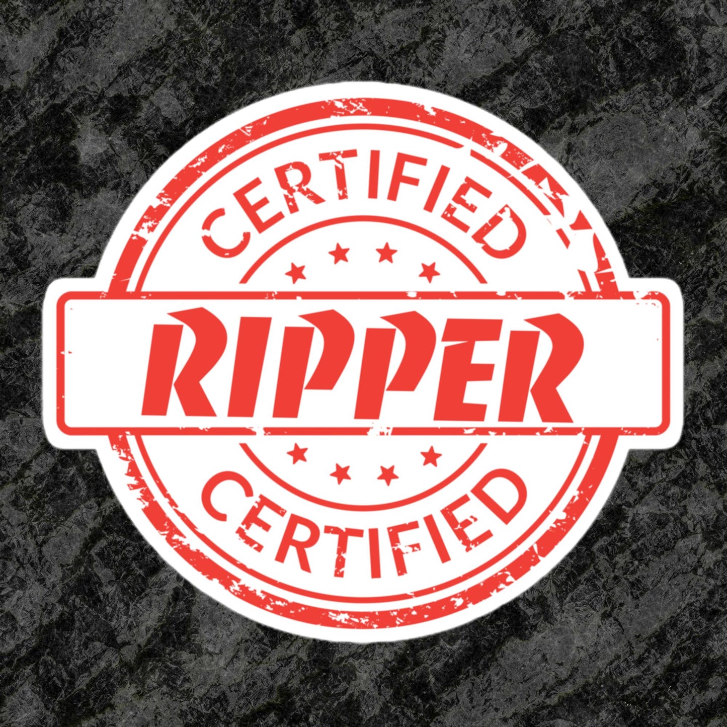 Certified Ripper Sticker